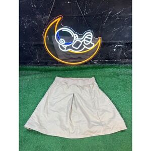 French Toast Womens A-Line Skirt Pleated l Knee‎ Length Casual Everyday Neutral